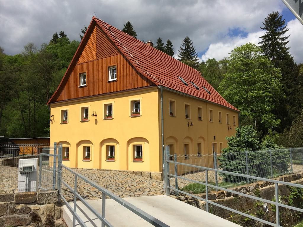 Penzion U Vyhlídky Chřibská Esterno foto